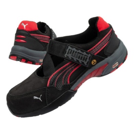 Sapatas de trabalho Puma Spring Bhp S1P Src W 64.283.0 preto