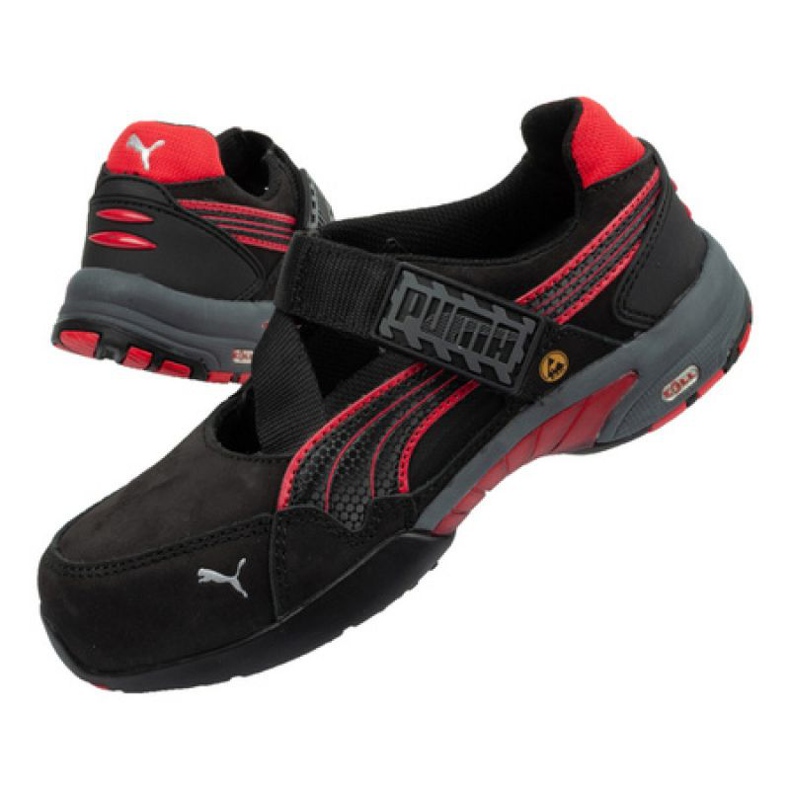 Sapatas de trabalho Puma Spring Bhp S1P Src W 64.283.0 preto