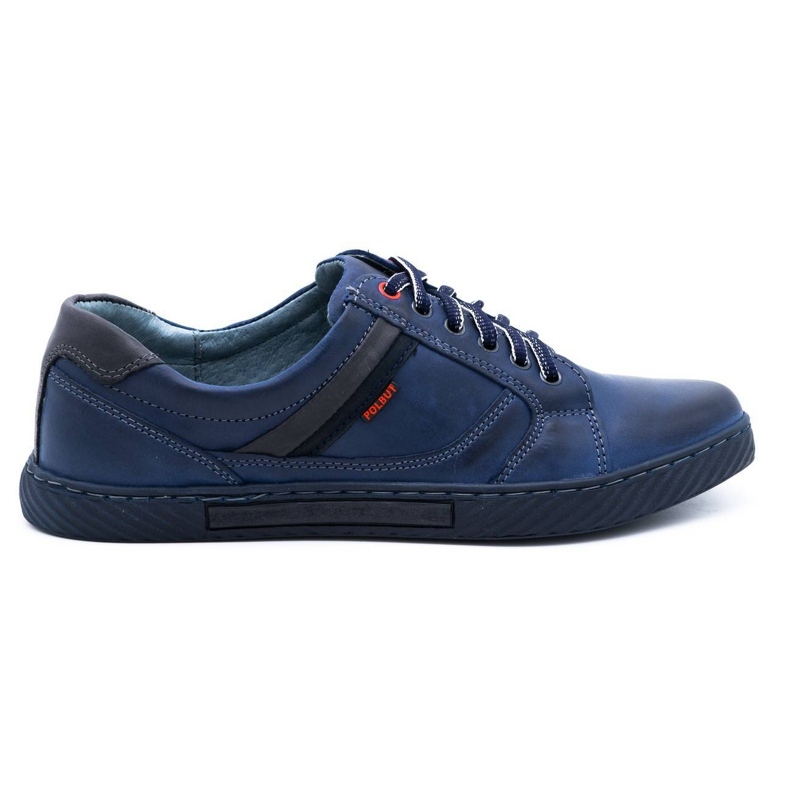 Polbut Sapatos masculinos J47 azul marinho