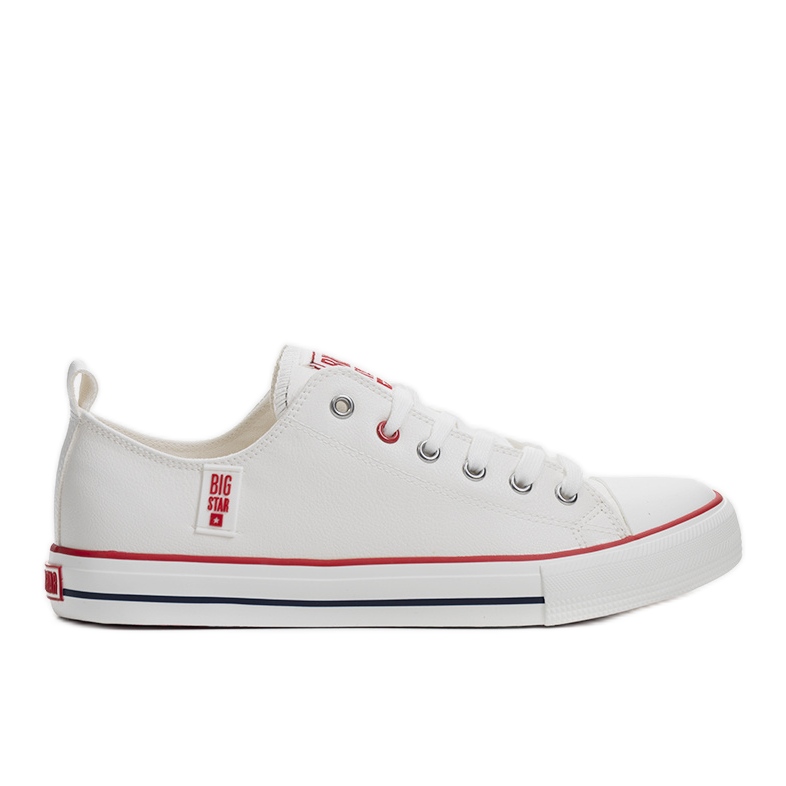 Tênis de homem branco Big Star JJ174069