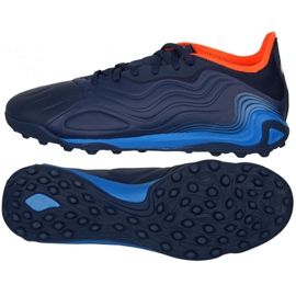 Chuteira Adidas Copa Sense.1 Tf M GW4951 multicolorido azuis e azul marinho