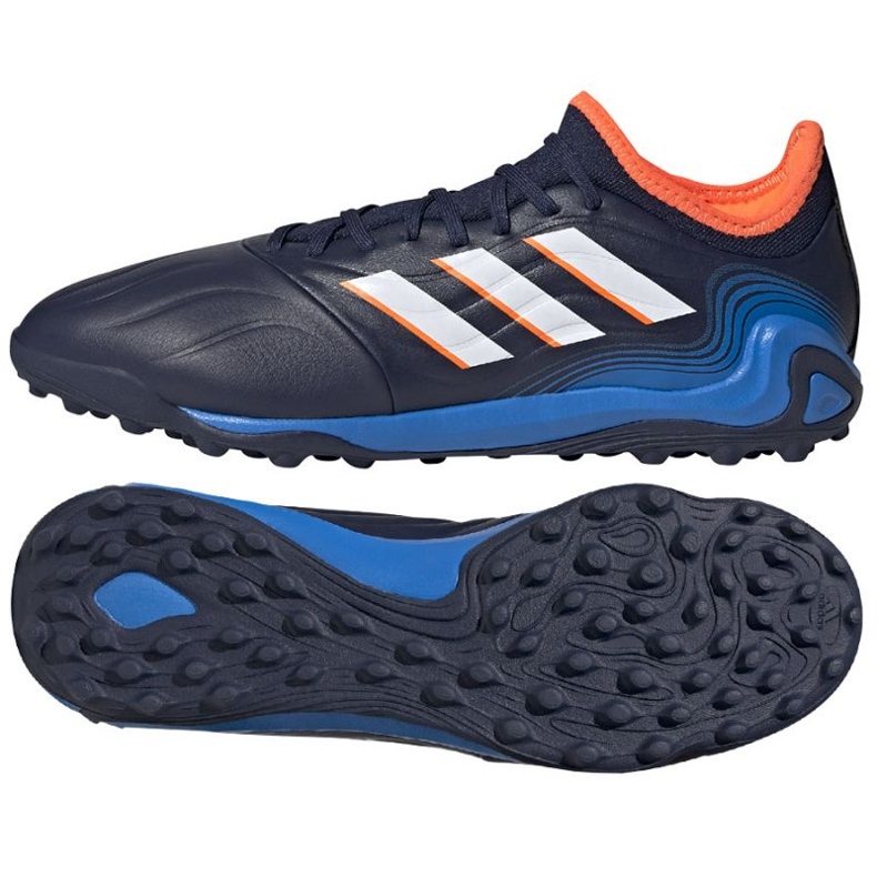 Chuteiras Adidas Copa Sense.3 Tf GW4964 azul azul