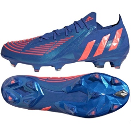 Chuteiras Adidas Predator Edge.1 L Fg M H02954 azul azul