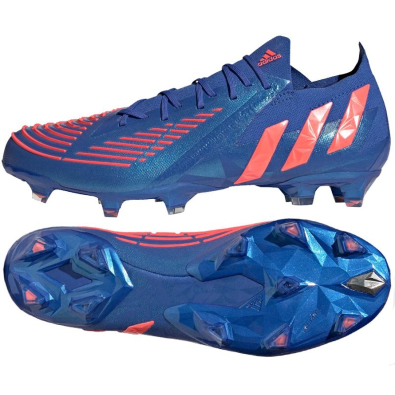 Chuteiras Adidas Predator Edge.1 L Fg M H02954 azul azul