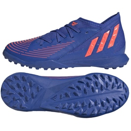 Chuteira Adidas Predator Edge.3 Tf Jr GX2640 azul azul