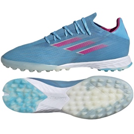 Chuteira Adidas X Speedflow.1 Tf M GW7472 azul azul