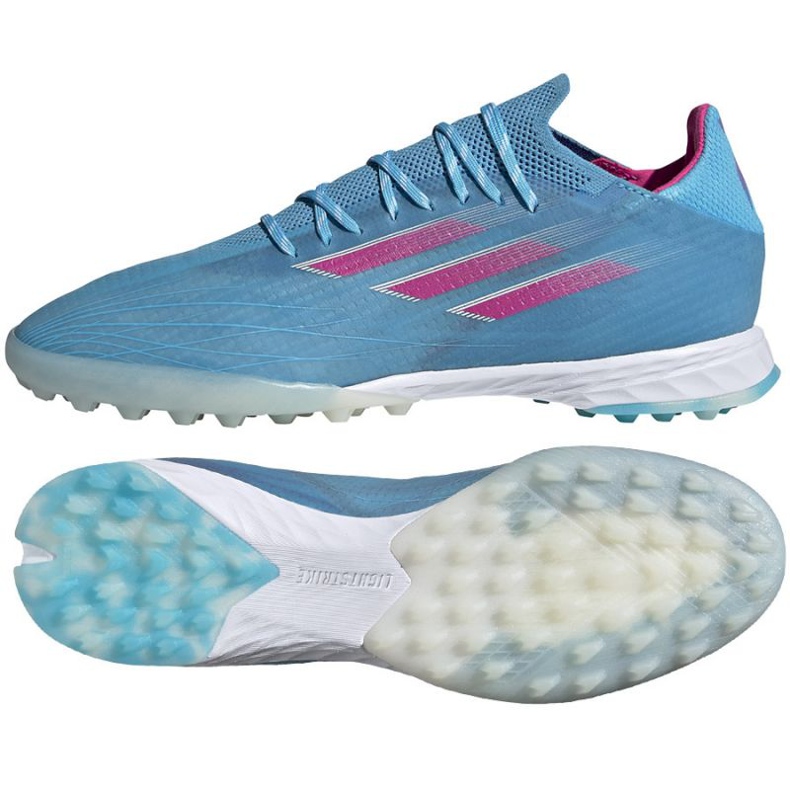 Chuteira Adidas X Speedflow.1 Tf M GW7472 azul azul