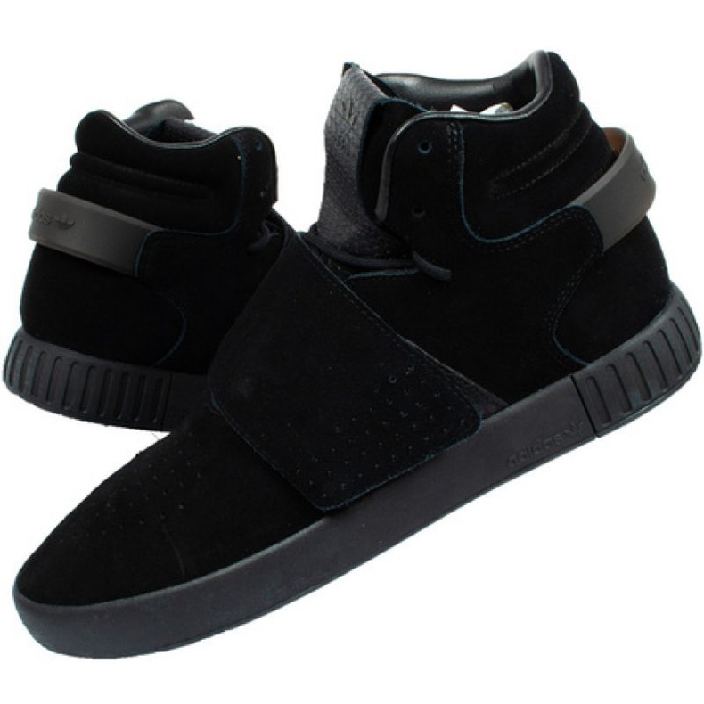 Tênis Adidas Tubular Invader Strap M BY3632 preto azul