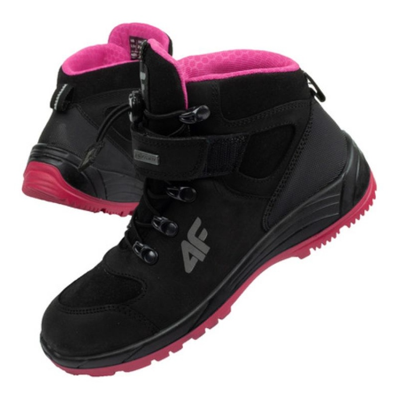 Sapatos de trekking 4F HJZ21-JOBMW251 21S preto