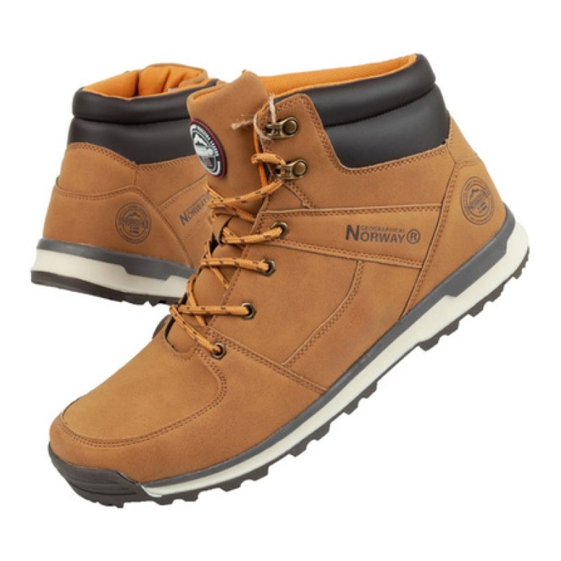 Geographical Norway Sapatos geográficos Noruega NIAGARA-GN Camel castanho