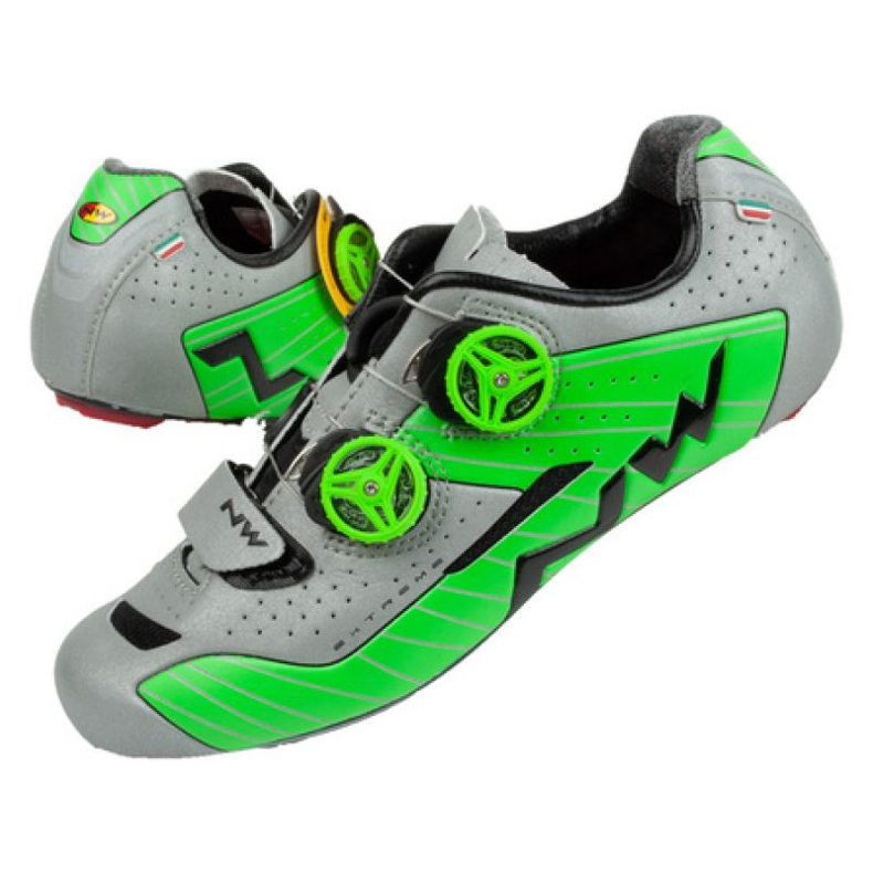 Tênis de ciclismo Northwave Extreme W 80161016 88 cinza verde