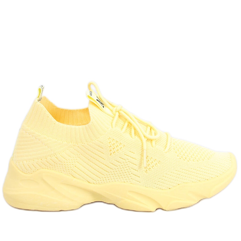 Freto Yellow meias sapatos esportivos amarelo