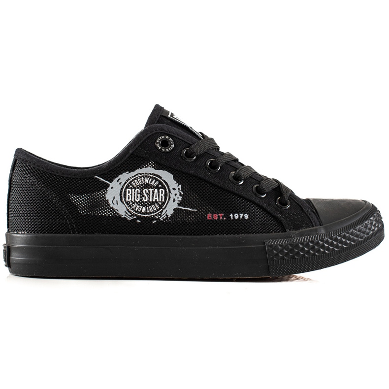 Tênis feminino Big Star JJ274A256 preto