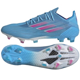 Chuteiras Adidas X Speedflow.1 Fg M GW7457 multicolorido azul