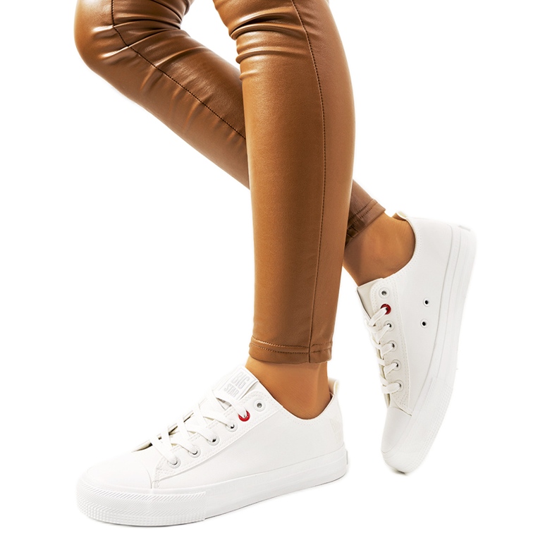 Tênis feminino Big Star branco JJ274007