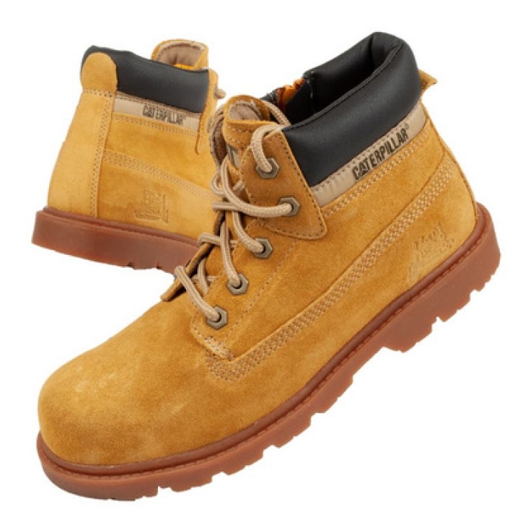 Botas de inverno Caterpillar amarelo