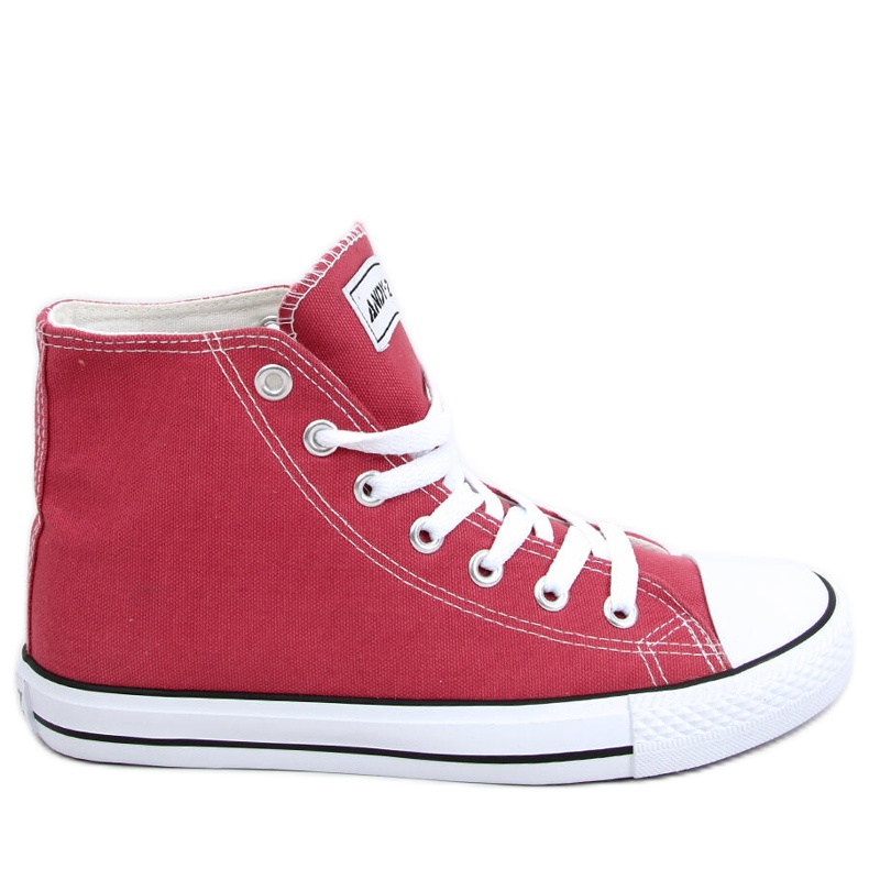 Inga Blush Tênis cano alto rosa