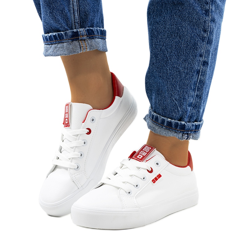 Tênis branco feminino Big Star EE274311