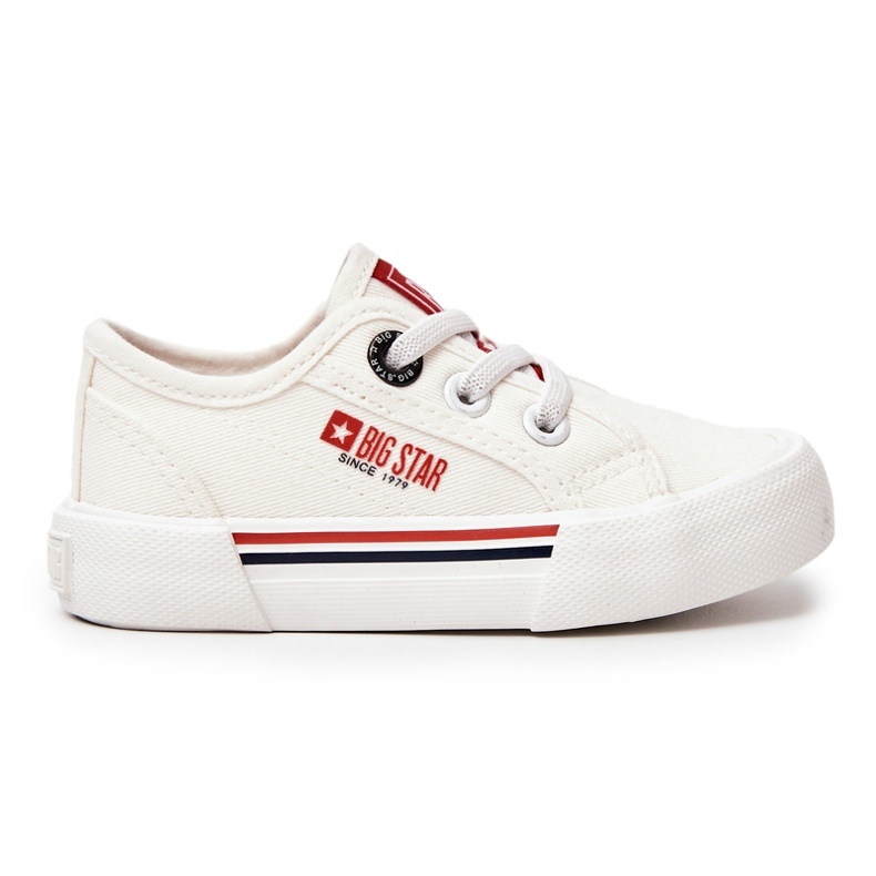 Big Star Tênis Branco Grande Estrela JJ374165 sem Slip-On