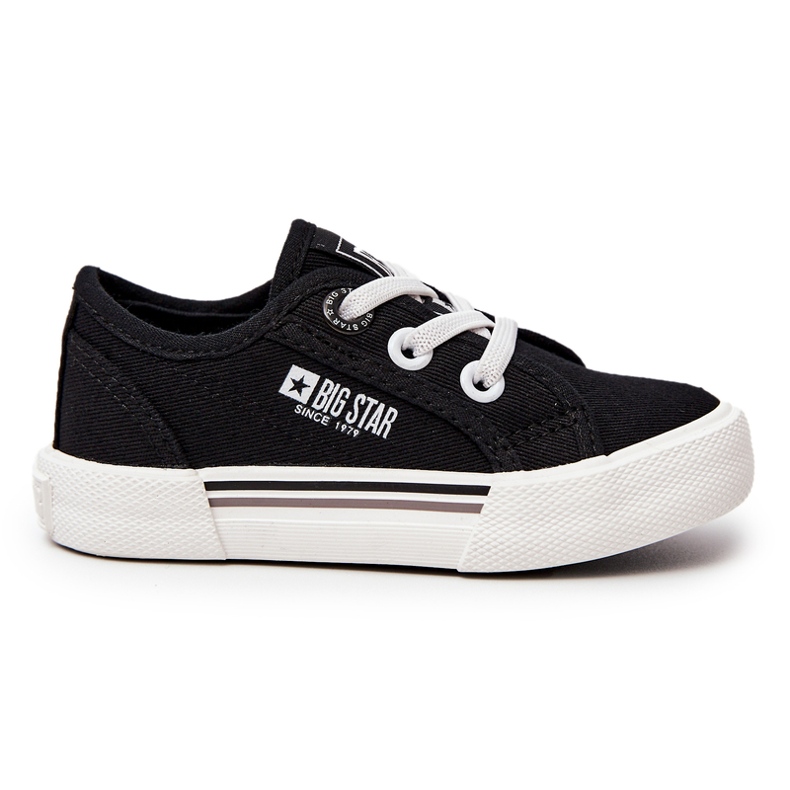 Tênis preto Big Star JJ374169 sem salto