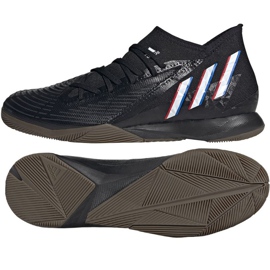 Chuteiras Adidas Predator Edge.3 In M GX0020 preto preto