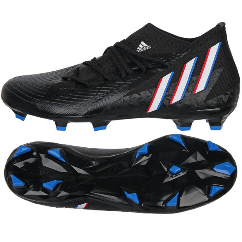 Chuteiras Adidas Predator Edge.3 Fg M GV9856 preto preto