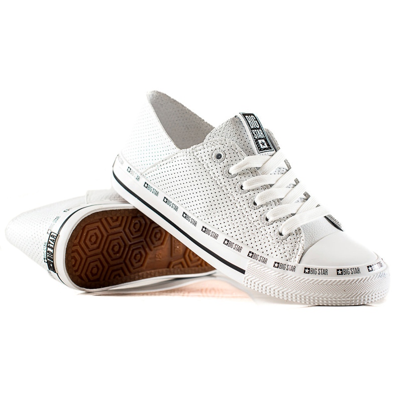 Tênis feminino Big Star FF274024 branco