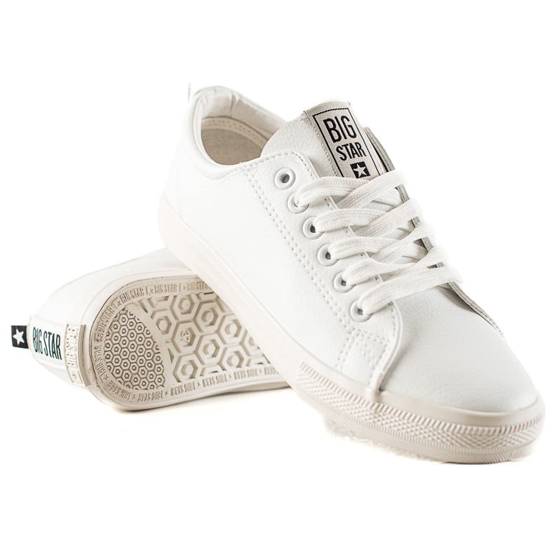 Tênis feminino Big Star JJ274311 branco