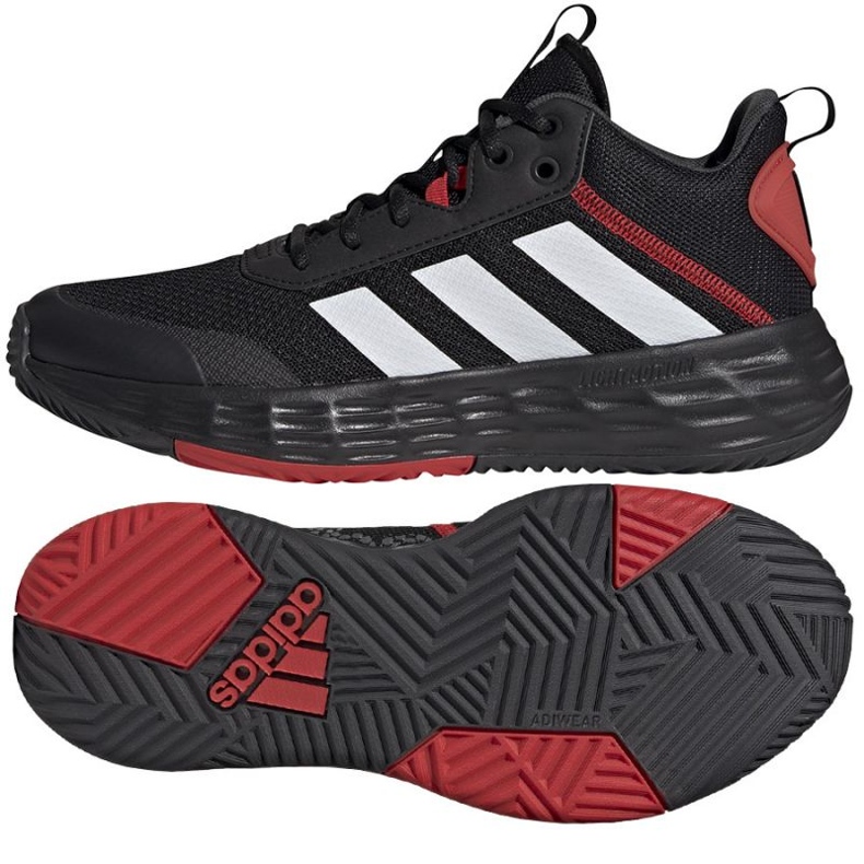 Tênis de basquete Adidas OwnTheGame 2.0 H00471 preto preto