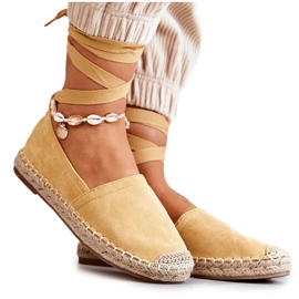 FB1 Alpercatas Amarelas Ismanne Suede Amarelas amarelo