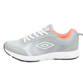 Tênis Umbro W UMFL0018-01GW branco laranja cinza