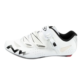 Sapatos de ciclismo Northwave Torpedo Srs M 80141003 50 branco