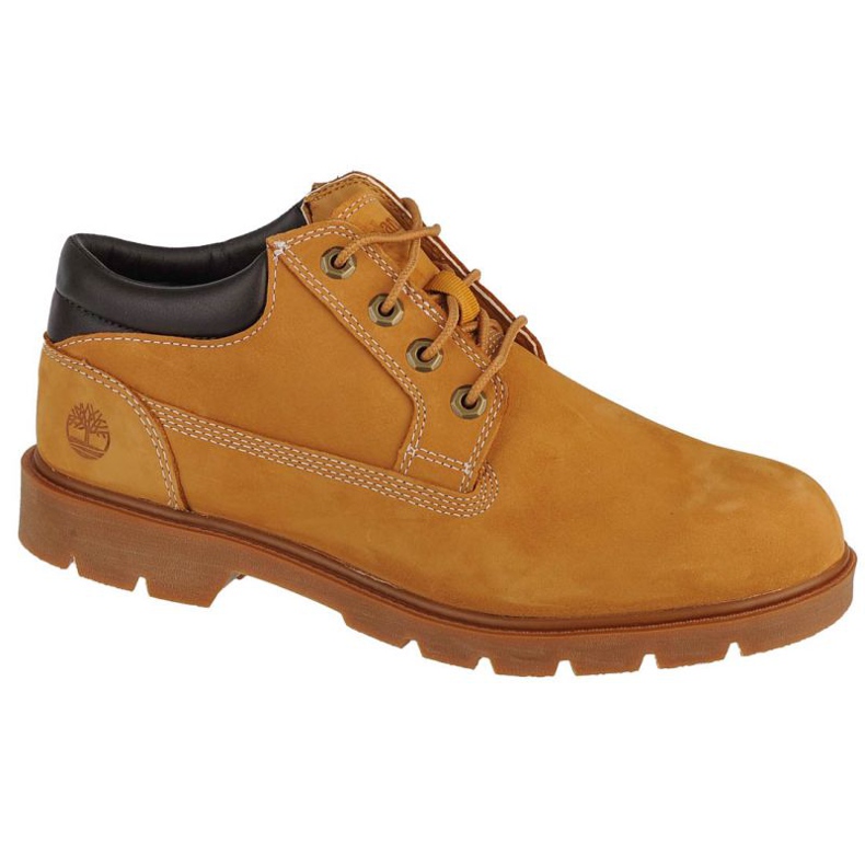 Tênis Timberland Basic Oxford M A1P3L castanho amarelo