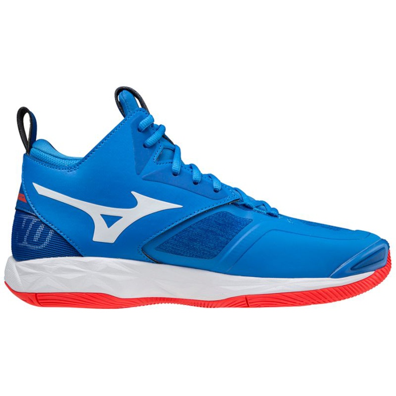 Tênis de vôlei Mizuno Wave Momentum 2 Mid M V1GA211724 azul azul
