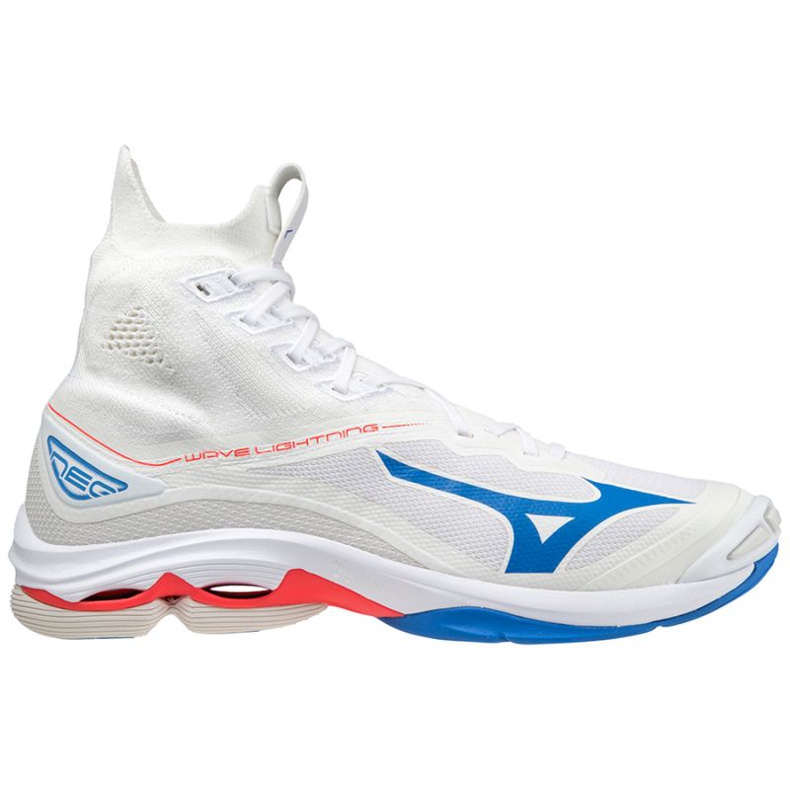 Sapatos de interior Mizuno Wave Lightning Neo M V1GA200225 branco branco
