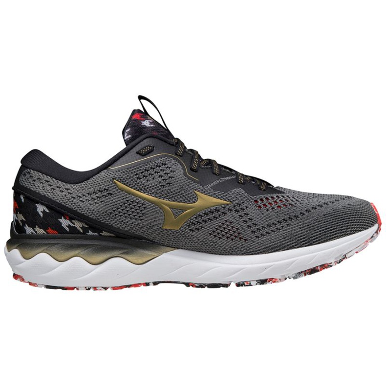 Tênis de corrida Mizuno Wave Skyrise 2 Amsterdam M J1GC216297 cinza