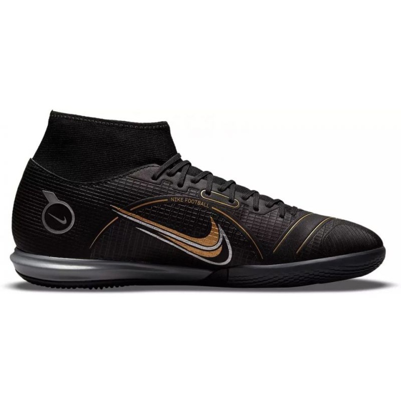 Chuteiras de futebol Nike Mercurial Superfly 8 Academy Ic M DJ2875 007 preto preto