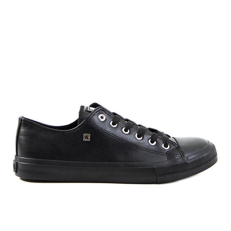 Sapatilhas Big Star V174345 de homem negro preto