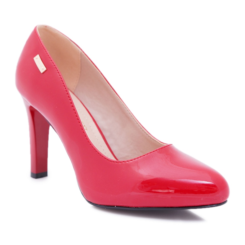 Sapatilhas femininas Patente Sergio Leone Campbell vermelho