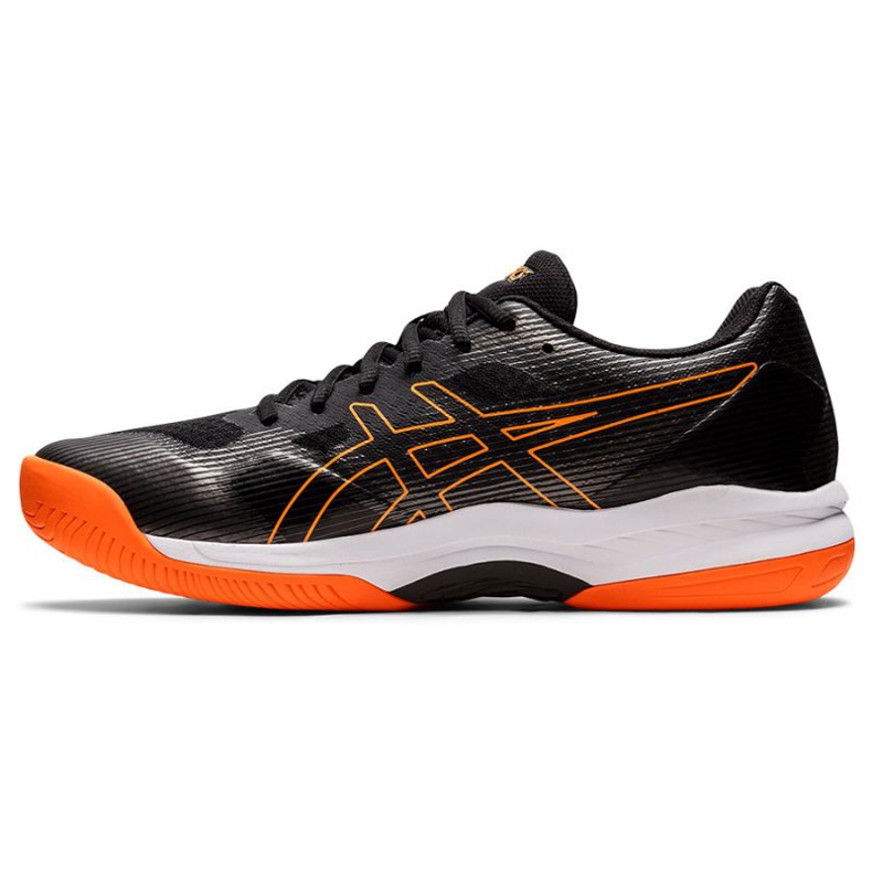Asics Gel Court Hunter 2 M 1071A059 003 tênis de vôlei multicolorido preto