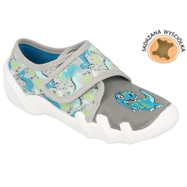 Flippers infantis de Befado com um aplicativo 273x342 azul
