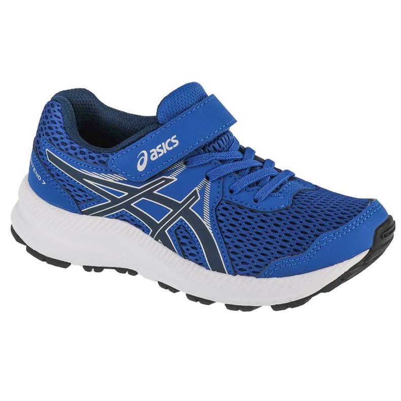 Tênis ASICS Contend 7 Ps Jr 1014A194-408 azul Tênis ASICS Contend 7 Ps Jr 1014A194-408 azul