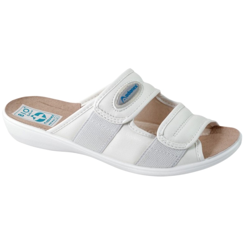 Chinelos Adanex Diana BIO Nature 17659 branco