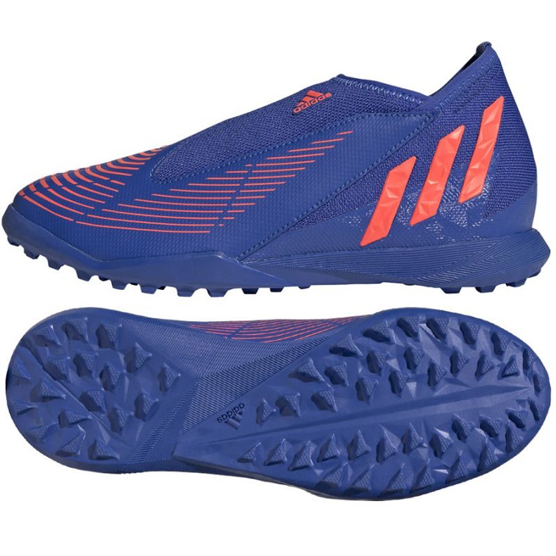 Tênis Adidas Predator Edge.3 Ll Tf J Jr GX2636 tolet azul Tênis Adidas Predator Edge.3 Ll Tf J Jr GX2636 tolet azul