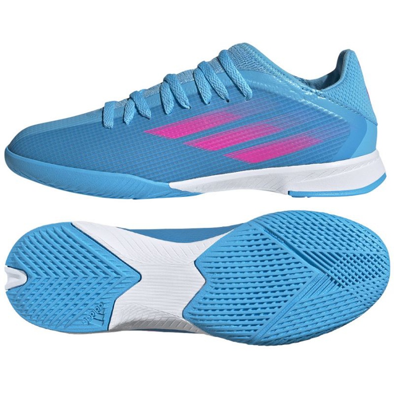 Tênis Adidas X Speedflow.3 In J Jr GW7493 azul azul