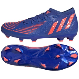 Chuteiras Adidas Predator Edge.2 Fg M GW2270 azul azul e azul marinho