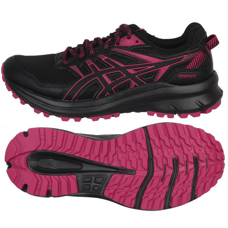 Tênis de corrida Asics Trail Scout 2 W 1012A039 005 ['preto', 'rosa'] preto