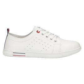 Tênis feminino amarrado Filippo DP3508 Branco