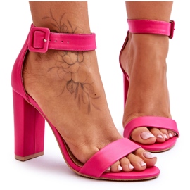 FB2 Sandálias Georgina Rosa com Salto