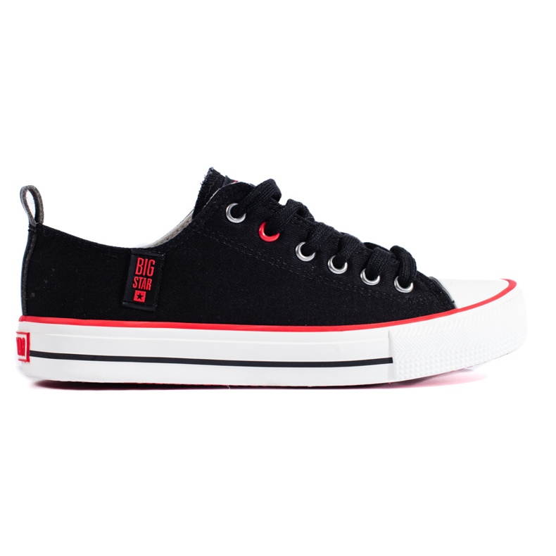 Tênis feminino Big Star JJ274122 preto